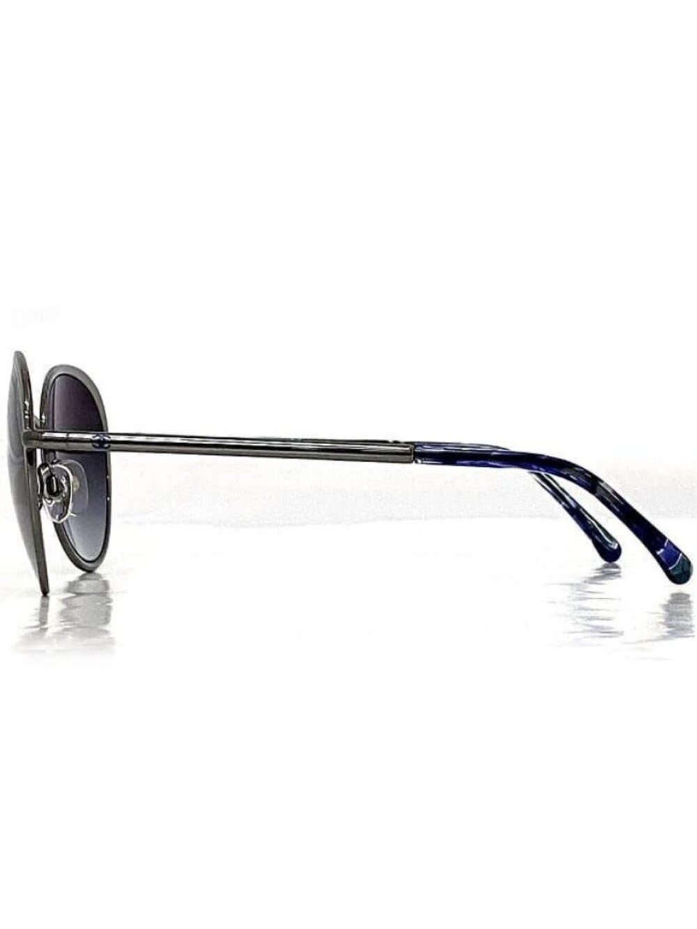 Chanel Sunglasses Silver Gradient with Coco Mark - Picture 2 of 10